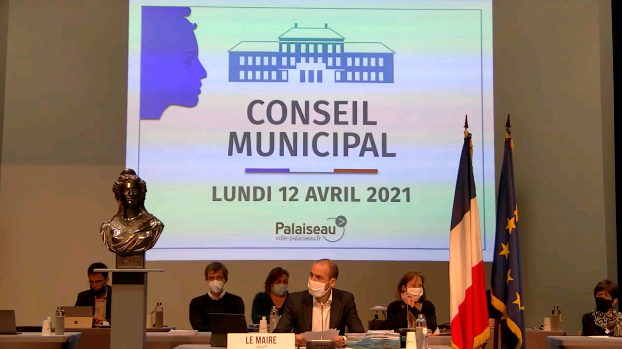 Mairie de Palaiseau - Conseil Municipal du 12 avril 2021