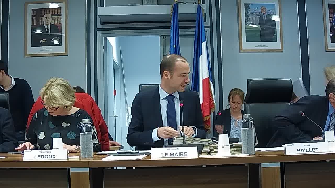  Mairie de Palaiseau – Conseil Municipal du 25 mars 2019